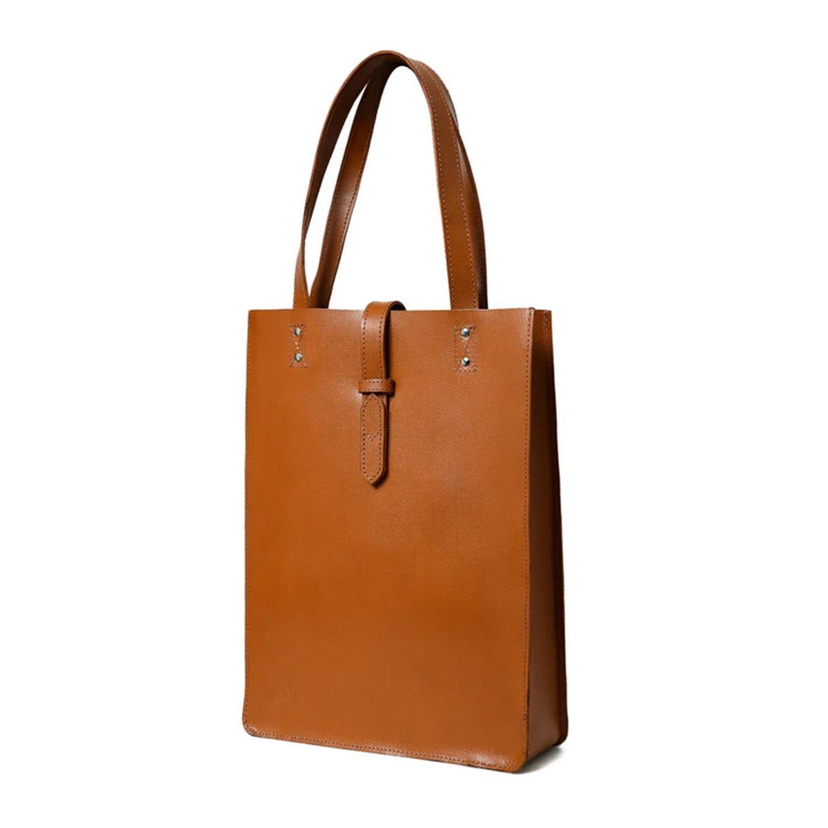Chestnut Elegance Women's Leather Tote Bag